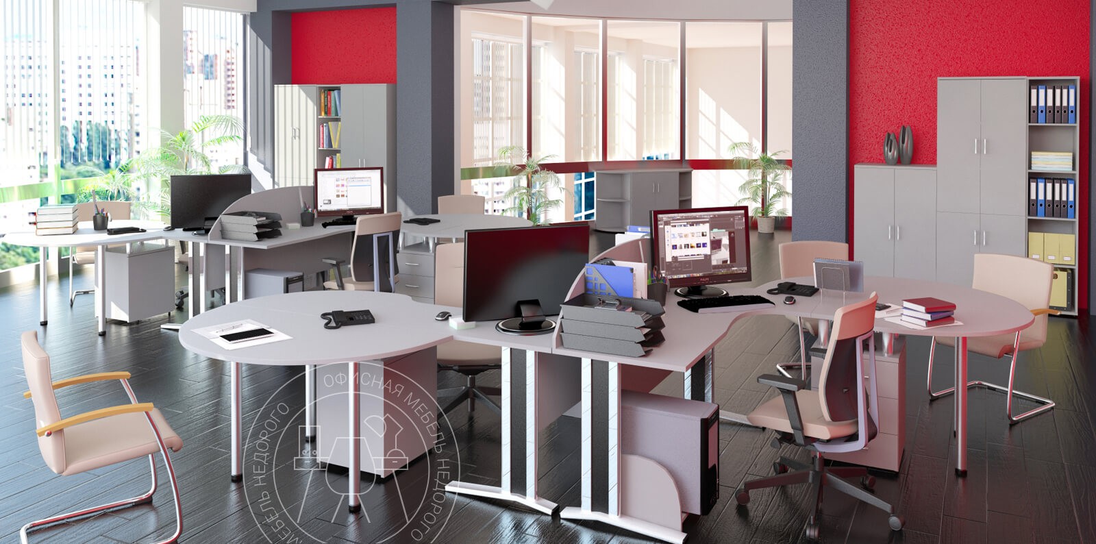 Office furniture on a metal frame – advantages, what to look for when choosing